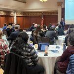 Participants at the Academic Advising Assessment Workshop at UW-Stevens Point in December 2024