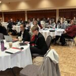 Participants at the Academic Advising Assessment Workshop at UW-Stevens Point in December 2024