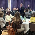 Participants at the Academic Advising Assessment Workshop at UW-Stevens Point in December 2024