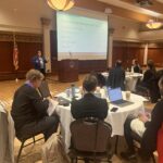 Participants at the Academic Advising Assessment Workshop at UW-Stevens Point in December 2024