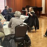 Participants at the Academic Advising Assessment Workshop at UW-Stevens Point in December 2024