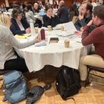 Participants at the Academic Advising Assessment Workshop at UW-Stevens Point in December 2024