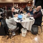 Participants at the Academic Advising Assessment Workshop at UW-Stevens Point in December 2024