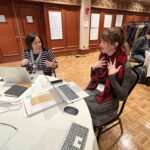 Participants at the Academic Advising Assessment Workshop at UW-Stevens Point in December 2024