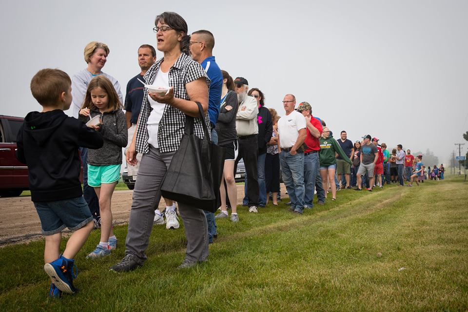 UWPlatteville’s Pioneer Farm hosted Lafayette County Dairy Breakfast