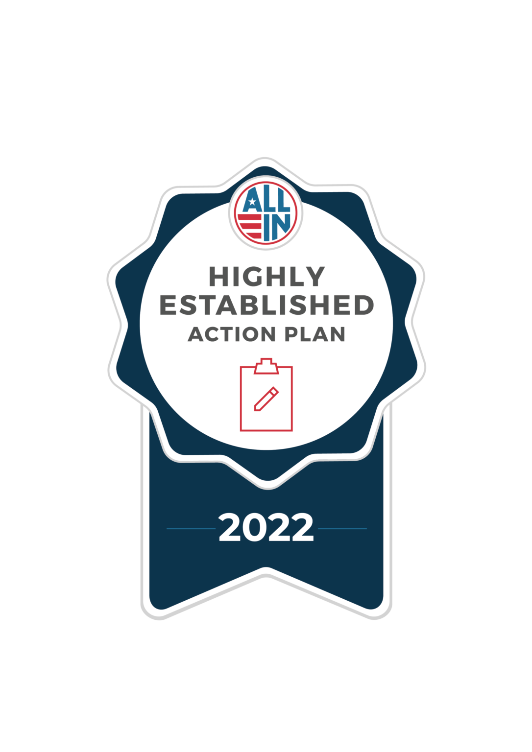 UWParkside awarded the 2022 ALL IN Highly Established Action Plan Seal