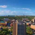 Photo of aerial view of UW-Milwaukee