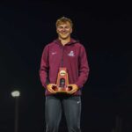 Photo of Sam Blaskowski, who shares about his track and field journey, Olympic trials debut, NIL deal with Kwik Trip, and keeping family a priority. (Photo courtesy of Blaskowski)