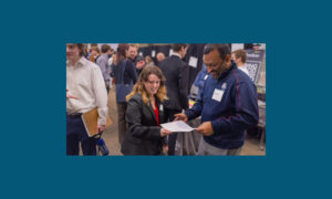 Photo of UW-Stout job career fair