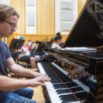 Photo of Elliott Loughney, a UW-Platteville junior civil engineering and music double major