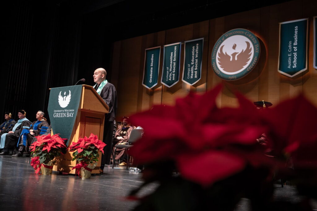 Photo of UW-Green Bay Commencement Speaker Adam Procell’