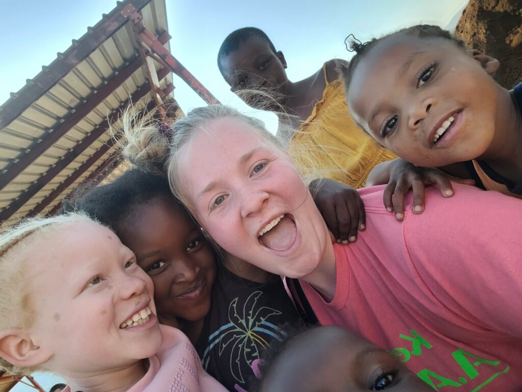 Photo of Carly Nieman, who graduated in December from UW-Parkside with a Bachelor of Science in Business. She intends to continue her mission work in South Africa with Engage Africa after graduation. (Photo courtesy of Nieman)