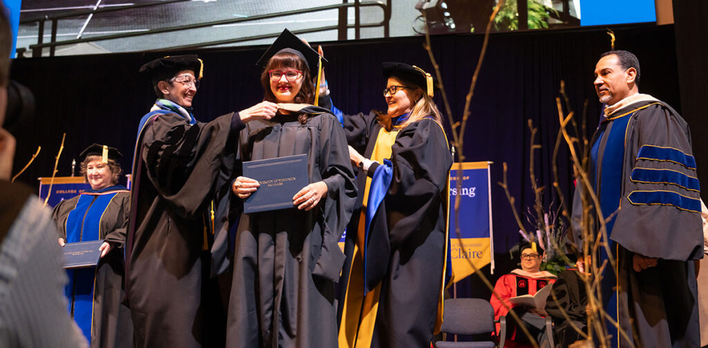 Photo of University of Wisconsin MBA graduation