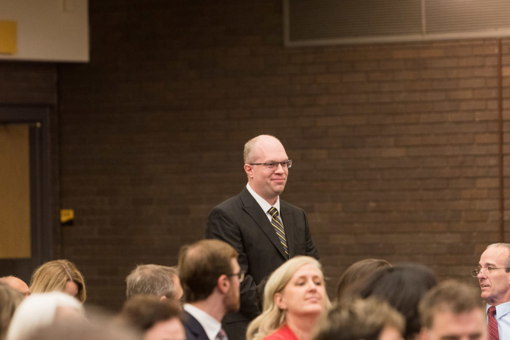 Photo of Board of Regents meeting hosted by UW-Milwaukee on June 6, 2019. (Photo by Mikaila Dusenberry/UW-Milwaukee)