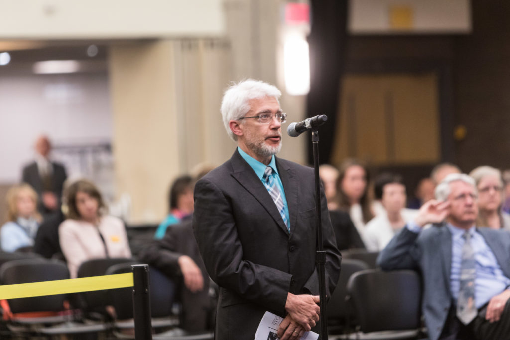 Photo of Board of Regents meeting hosted by UW-Milwaukee on June 6, 2019. (Photo by Mikaila Dusenberry/UW-Milwaukee)