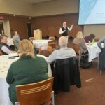 Participants at the Navigate Senior Leadership Summit on Nov. 16, 2023, at Gordon Dining and Event Center on the UW-Madison campus.