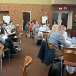 Participants at the Navigate Senior Leadership Summit on Nov. 16, 2023, at Gordon Dining and Event Center on the UW-Madison campus.