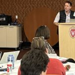 Participants at the Navigate Senior Leadership Summit on Nov. 16, 2023, at Gordon Dining and Event Center on the UW-Madison campus.