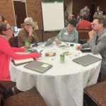 Participants at the Navigate Senior Leadership Summit on Nov. 16, 2023, at Gordon Dining and Event Center on the UW-Madison campus.